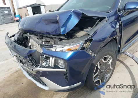 2021 Hyundai Santa Fe Calligraphy z USA, uszkodzony, nr VIN 5NMS5DAL5MH345265